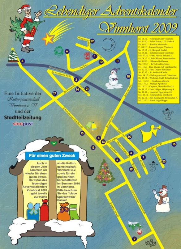 Lebendiger Adventskalender Vinnhorst 2009