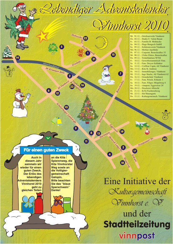 Lebendiger Adventskalender Vinnhorst 2010